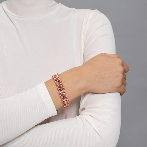 Monarchfalter-Glieder | Original Kismet Armband | Rosa x Roségold